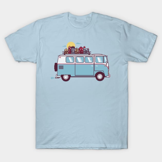 Road to the Big City T-Shirt by ryderdoty